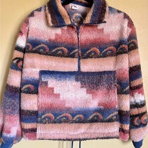 Billabong Multicolor Fleece Hoodie